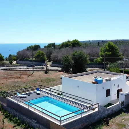 Murena - Con Piscina Privata E Splendida Vista Mare Алессано